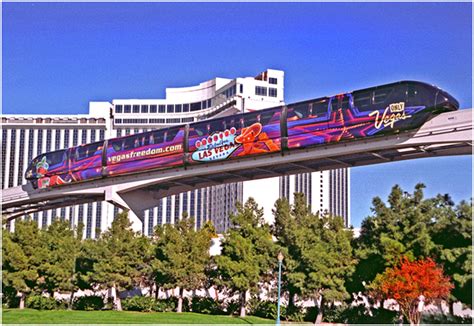 MONORAILS & TRAMS IN LAS VEGAS.